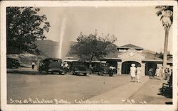 Scene at Pachateau Baths Calistoga, CA Postcard Postcard Postcard