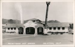 Pacheteaus Hot Springs Calistoga, CA Postcard Postcard Postcard