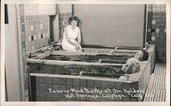 Famous Mud Baths at Dr. Aalders' Hot Springs Calistoga, CA Postcard Postcard Postcard