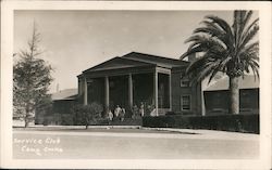 Service Club, Camp Cooke Vandenberg Air Force Base, CA Postcard Postcard Postcard