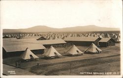 145th Field Artillery Camp, Camp Kearny Postcard