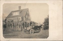 Early Touring Car, House Postcard