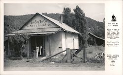 Sun Sun Wo Co. Store Coulterville, CA Postcard Postcard Postcard