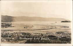 Crescent City Beach California E. D. S Postcard Postcard Postcard