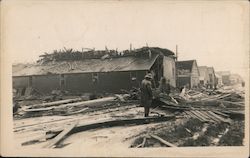 Feb. 23, 1925 Waterspout Damage Crescent City, CA Postcard Postcard Postcard