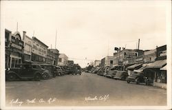 Looking North on L Street Postcard