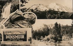 Dunsmur - Fishing, Camping, Hunting Postcard