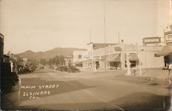 Street View of Main Street Postcard