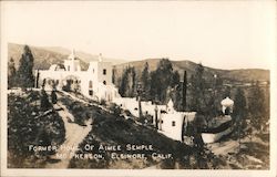 Former Home of Aimee Semple McPherson Postcard