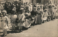 Sweet Pea Festival Eureka, CA Faceman Postcard Postcard Postcard