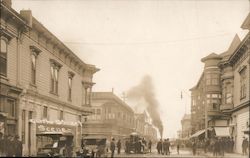 Eureka Street Scene California Postcard Postcard Postcard