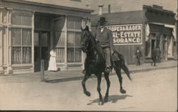 Horse and Rider Eureka, CA Postcard Postcard Postcard