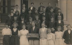 Lincoln School Class of 1910 Eureka, CA Postcard Postcard Postcard