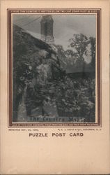 Puzzle Post Card - The Country Maid Postcard