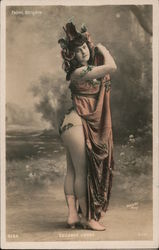 Folies Bergere Suzanne Andre Postcard