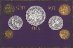 Gott mit uns Postcard