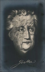 Goethe - metamorphic Postcard