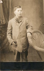 Young Boy Postcard