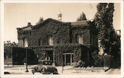 City Hall Burlingame, CA Postcard Postcard Postcard