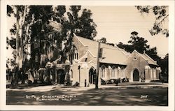 St. Paul Episcopal Church Burlingame, CA Postcard Postcard Postcard