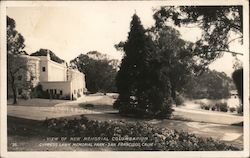 View of New Memorial Columbarium Cypress Lawn Memorial Park San Francisco, CA Postcard Postcard Postcard