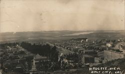 Birds Eye View Daly City, CA Postcard Postcard Postcard