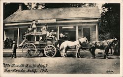 The Bandit Quilt Store 1910 Postcard