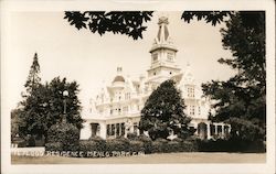 Flood Residence Menlo Park, CA Postcard Postcard Postcard