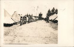 Camp Fremont "Bivwauk" Postcard