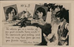 WLS-The Sears Roebuck Station - Ellen Rose Dickey, Martha Meier Whyland Advertising Postcard Postcard Postcard