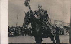 Spanish? Soldier on horseback - PPIE? Exposition Postcard Postcard Postcard