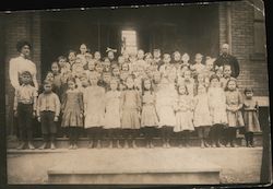 Large group of children School and Class Photos Postcard Postcard Postcard