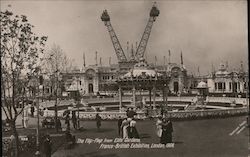 The Flip-Flap from Elite Gardens - Franco-British Exhibition, London, 1908 Exposition Valentine's Scouts Postcard Postcard Postcard