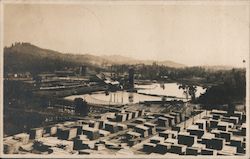 West side of lumber yard Tuolumne, CA Postcard Postcard Postcard