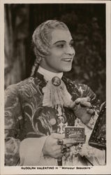 Rudolph Valentino in "Monsieur Beaucaire" Celebrities Postcard Postcard Postcard