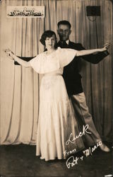 Hal J. Ross Walkathon European Style - Couple Dance pose Postcard