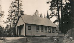 School House Buildings Postcard Postcard Postcard