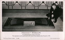 Focault Pendulum, Science Museum London, England Miscellaneous Postcard Postcard Postcard