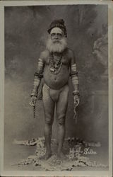 Hindu Sadhu India Postcard Postcard Postcard