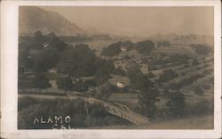 Scenic View Alamo, CA Postcard Postcard Postcard