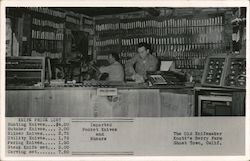 The old knifemaker, Knott's Berry Farm Ghost Town Buena park, CA Postcard Postcard Postcard