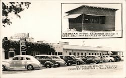 Knott's Berry Place - 1920 Roadside Stand. 1940 Building. Buena Park, CA Gus Thornrose Postcard Postcard Postcard