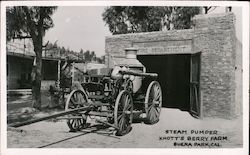 Steam Pumper, Knott's Berry Farm Buena Park, CA Postcard Postcard Postcard