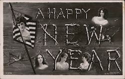 A Happy New Year Postcard