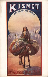 Kismet - An Arabian Night - Mr. George Dance's Co. Postcard