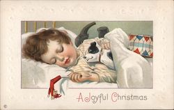 A Joyful Christmas Children Postcard Postcard Postcard