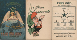 Lot of 3: Esperanto Postcards Postcard Postcard Postcard