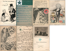 Lot of 7: Esperanto Postcards, Rare! Postcard