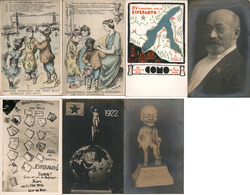 Lot of 7: Rare Esperanto Postcards Postcard Postcard Postcard