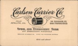 Carlson Currier Co. Postcard